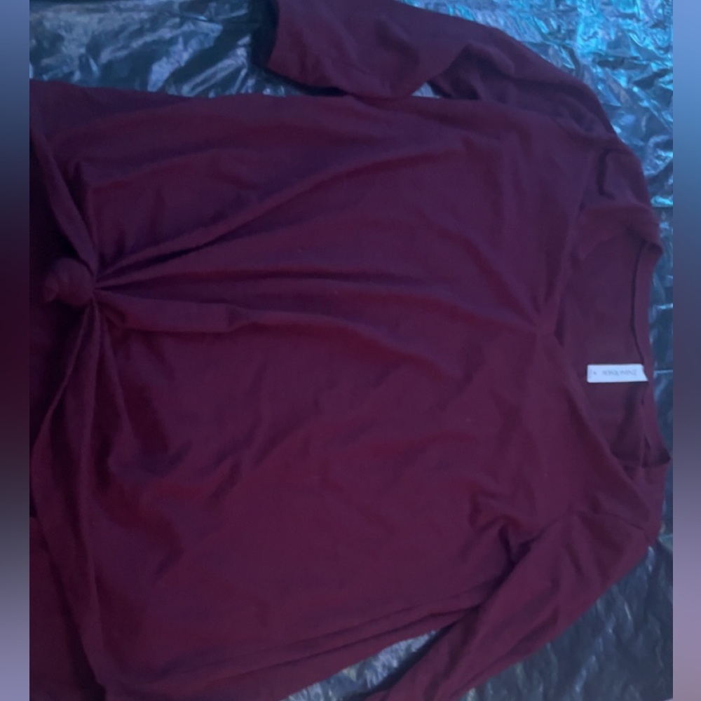 Dark red m shirt